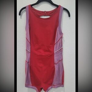 Free People Movement Garden Short Jumpsuit Sz M